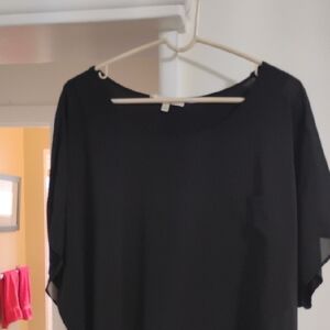 Sejour Classic Black Blouse